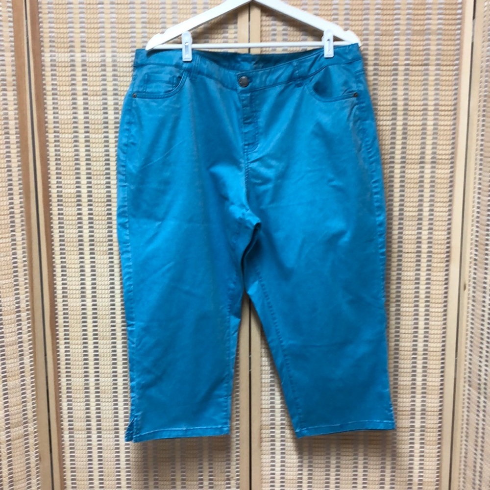 NWOT Lane Bryant cropped jeans